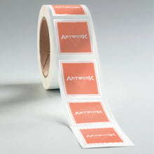 Load image into Gallery viewer, Square Paper Roll Labels-2