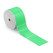 Load image into Gallery viewer, 4" x 6" Flood Coated Direct Thermal Labels - 1" Core
