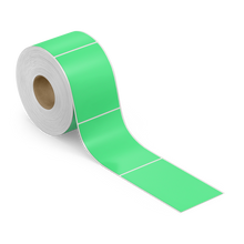 Load image into Gallery viewer, 4" x 6" Flood Coated Direct Thermal Labels - 3" Core
