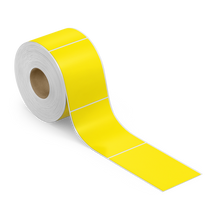 Load image into Gallery viewer, 4" x 6" Flood Coated Direct Thermal Labels - 3" Core
